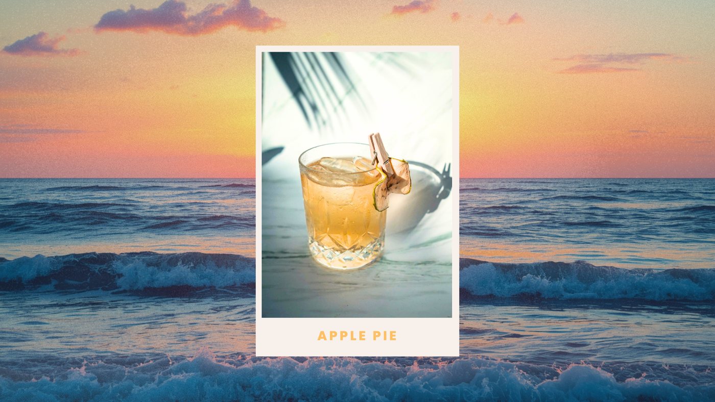 Tikibus signature cocktail — Apple Pie